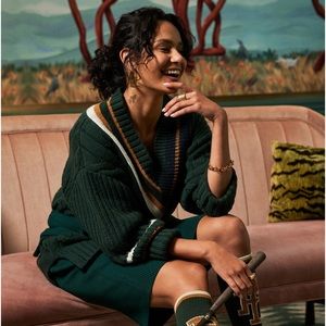 Banana Republic Athletic Varsity oversized sweater